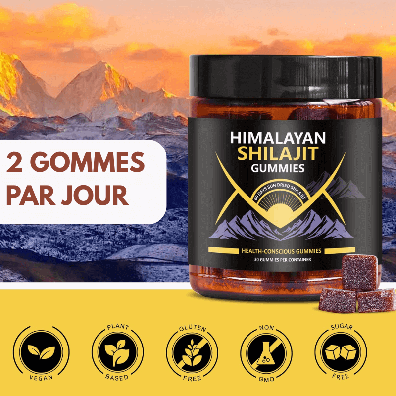Shilajit Naturel en Gommes GN
