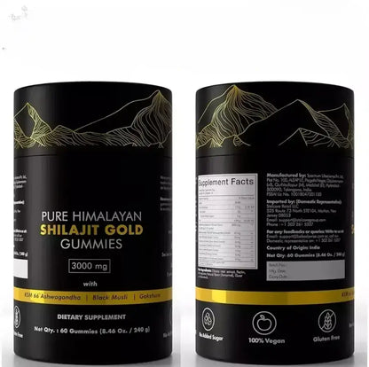 Gommes Shilajit Pure de l’Himalaya CD