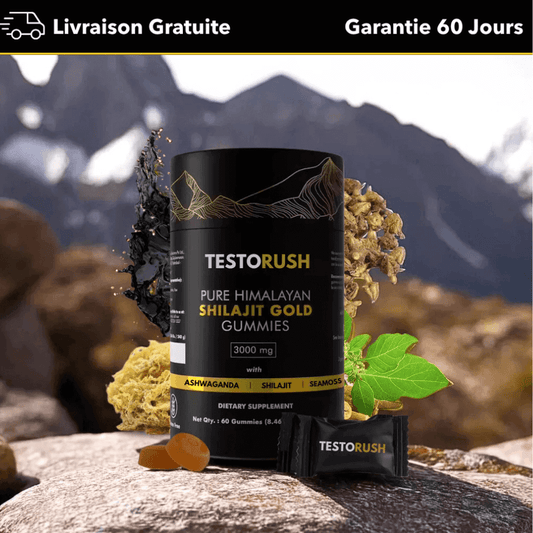 Gommes Shilajit Pure de l’Himalaya CD