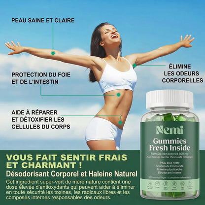 Gummies Anti-Odeur Déodorant Interne CL