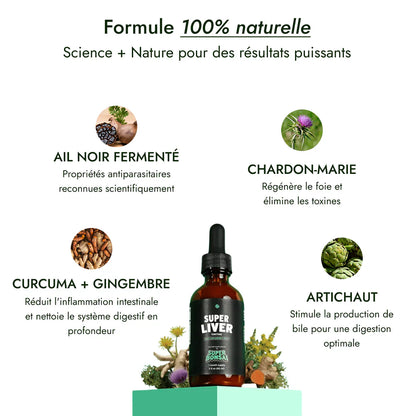 Détox Naturelle Foie, Estomac & Côlon CD