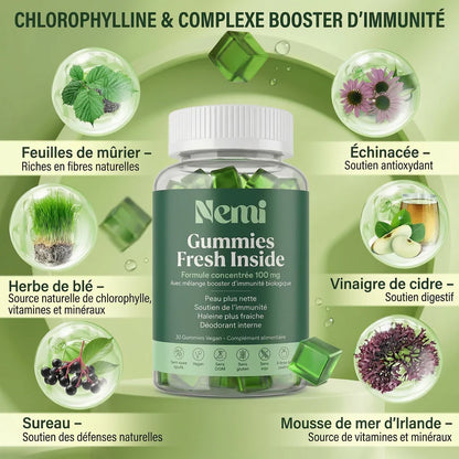 Gummies Anti-Odeur Déodorant Interne CL